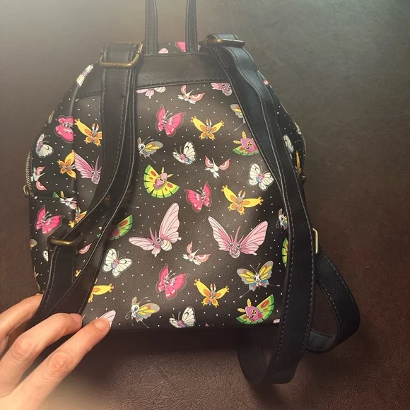 Loungefly Multicolor Pokémon Butterfly Backpack Set - Picture 5 of 8